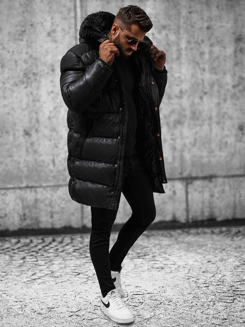 Куртка чоловіча Чорна OZONEE O/M800