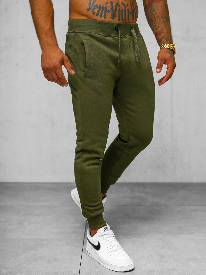 Штани спортивні чоловічі xакi OZONEE JS/XW01Z