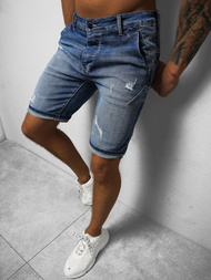 Spodenki męskie jeansowe niebieskie OZONEE NB/MP0042B