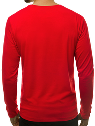 Longsleeve męski czerwony OZONEE JS/CX01