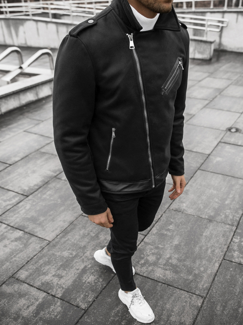 Куртка чоловіча Чорна OZONEE JS/M15501