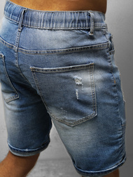 Spodenki męskie jeansowe niebieskie OZONEE NB/MP0033B/1