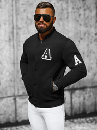 Толстовка чоловіча чорна OZONEE NB/MF2020