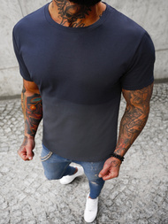 Футболка чоловіча ультрамаринова OZONEE JS/8T81/6Z