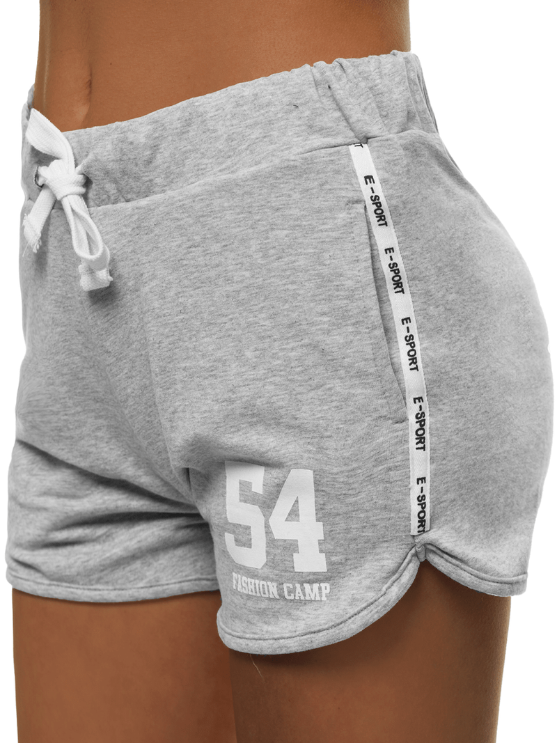 Spodenki dresowe damskie szare OZONEE O/N2212