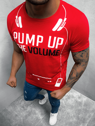 Футболка чоловіча Червона OZONEE O/1171