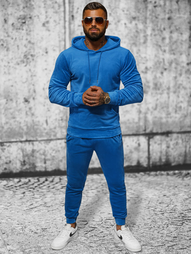 Спортивний костюм чоловічій cинiй OZONEE JS/8C1171/17