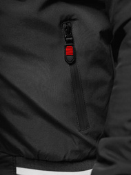 Куртка чоловіча чорна OZONEE JS/84M3034/392