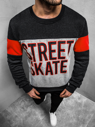 Толстовка чоловіча Чорна OZONEE JS/KS1901Z