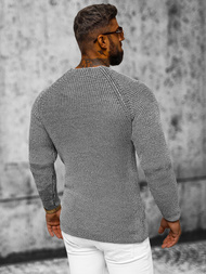 Sweter męski szary OZONEE L/2492