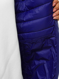 Kurtka przejściowa damska granatowa OZONEE JS/M23036/215