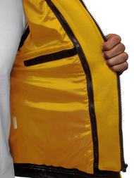 Куртка чоловіча Чорно-жовта OZONEE N/6129Z