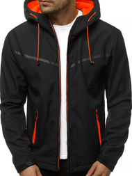 Куртка softshell чоловіча Чорна OZONEE JS/KS2194