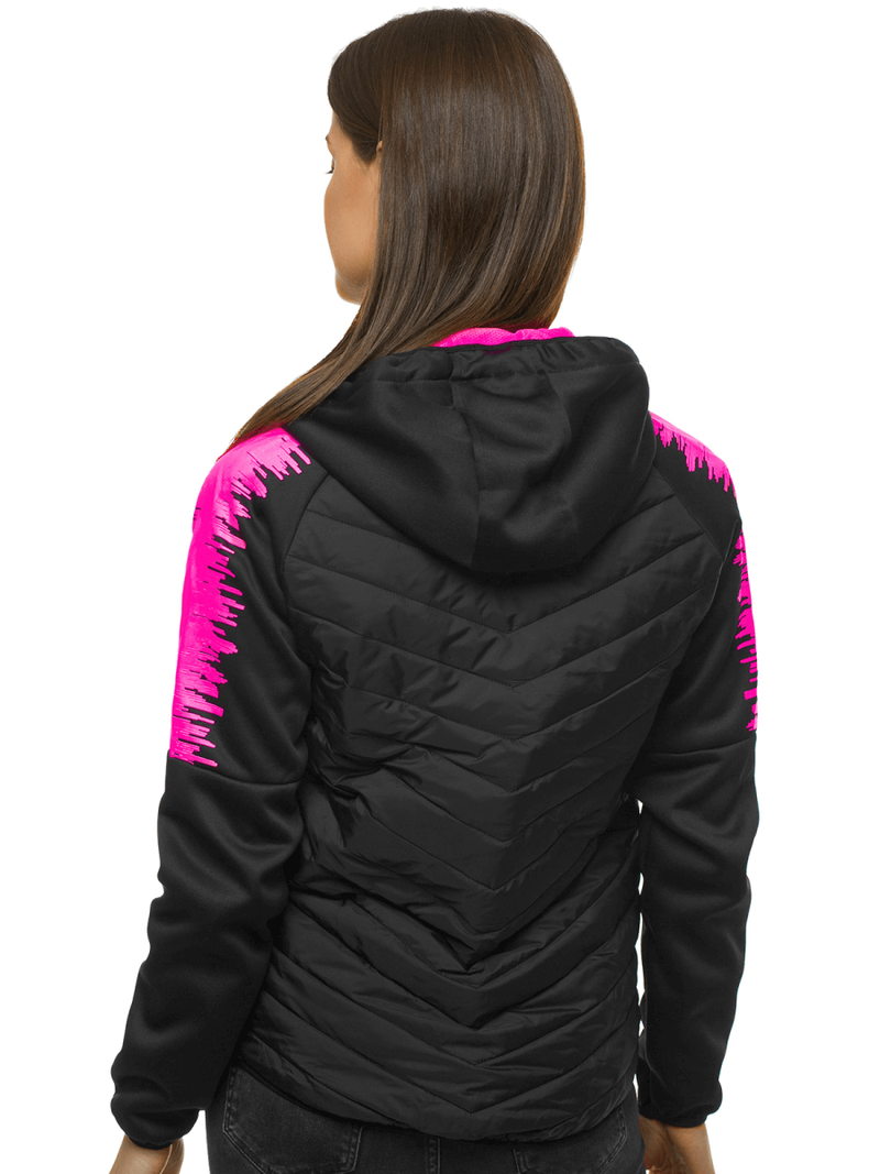 Куртка жіноча Чорна OZONEE JS/KSW4007