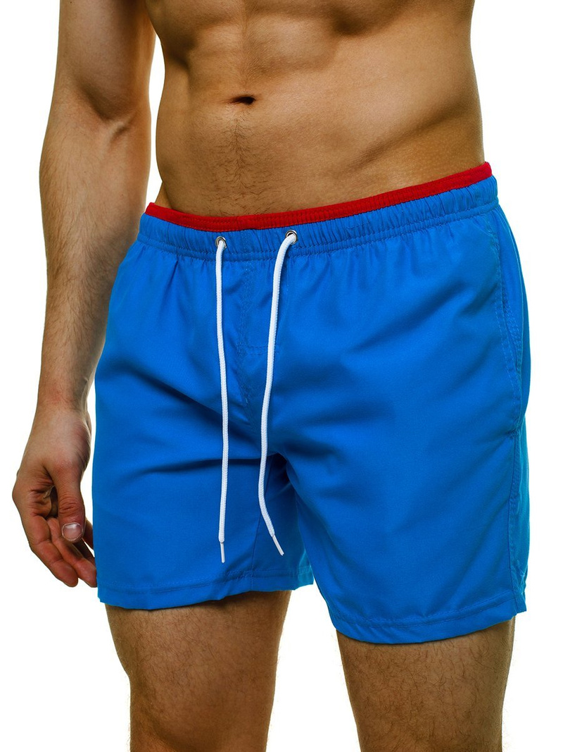Шорти чоловічі синьо-червоний OZONEE ST006-7