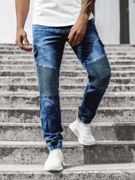 Штани чоловічі джоггери Синi OZONEE RF/HY356/1