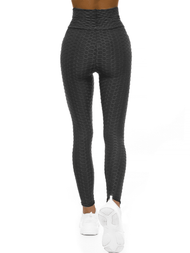 Legginsy damskie grafitowe OZONEE JS/YW88024/2