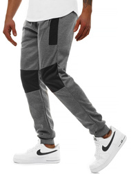 Штани спортивні чоловічі Темно-сірі OZONEE JS/JZ11015