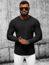 Толстовка чоловіча чорна OZONEE O/TB2232