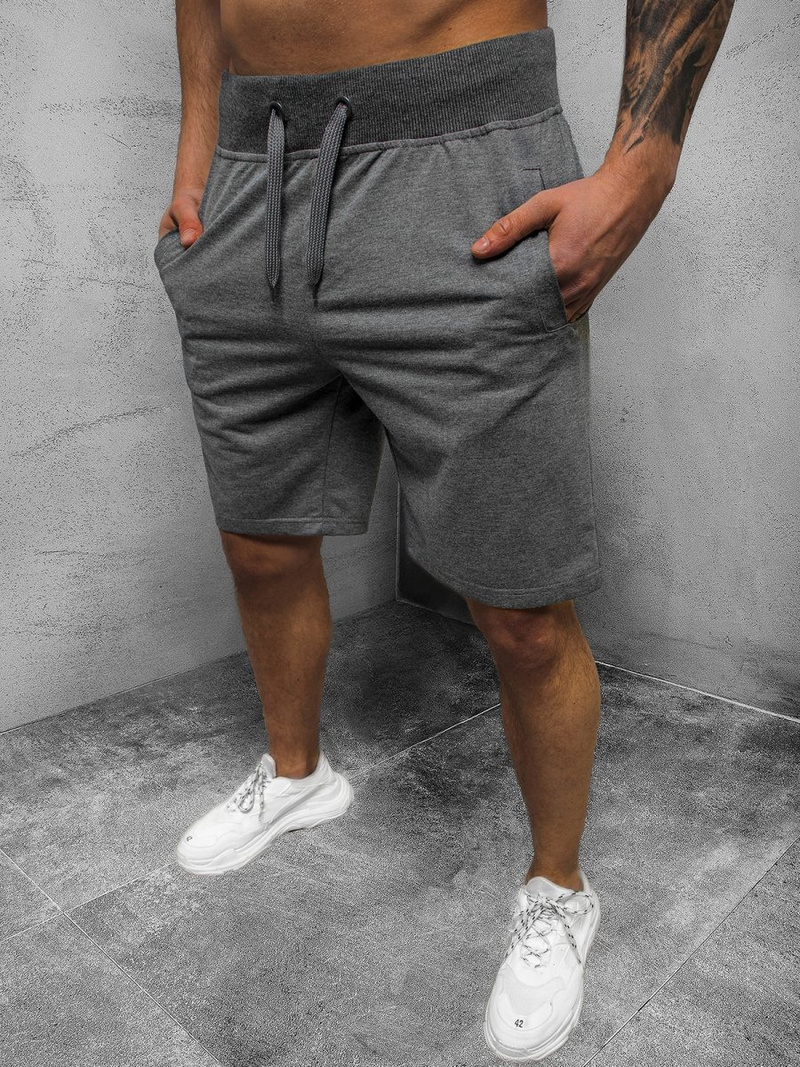 Шорти чоловічі Графітові OZONEE JS/68K10003/5