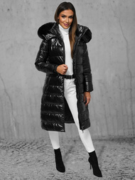 Куртка жіноча чорна OZONEE JS/16M9127/392