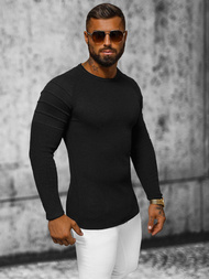 Sweter męski czarny OZONEE L/2500