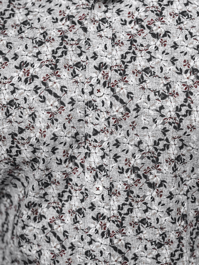 Класична сорочка чоловіча сірий OZONEE O/V63