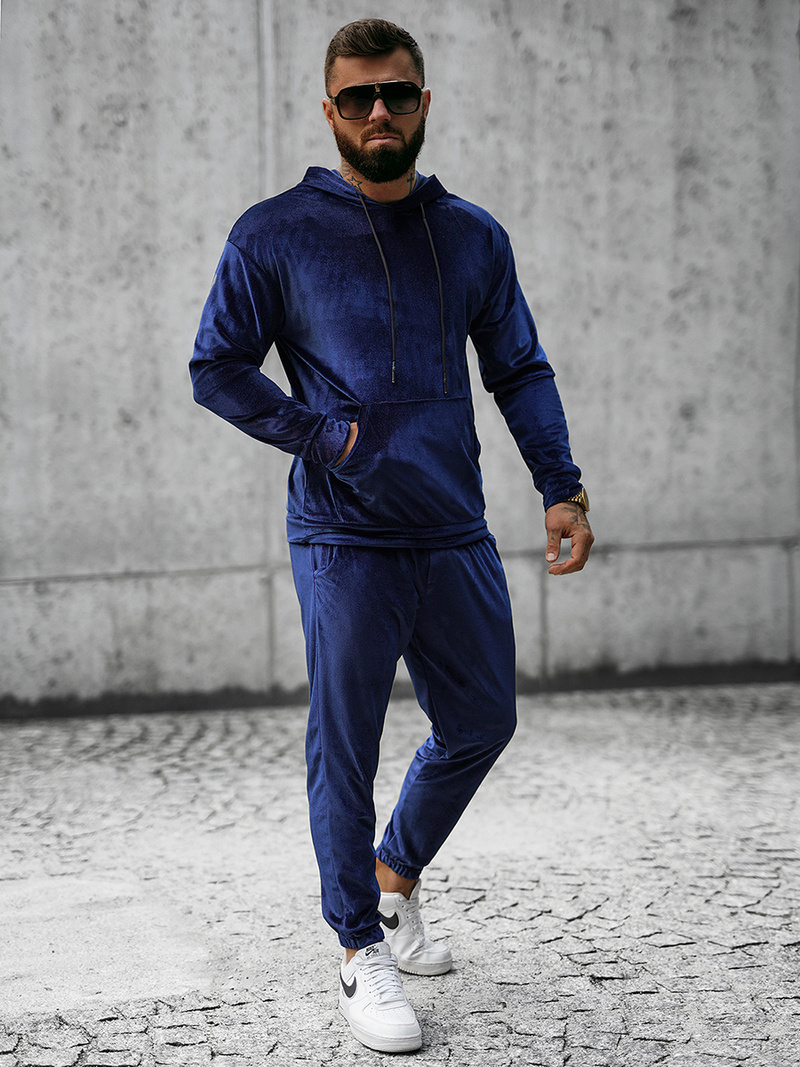 Спортивний костюм чоловічій ультрамариновий OZONEE O/D7517