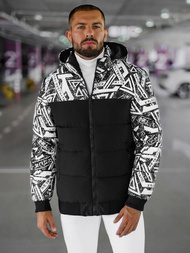 Куртка зимова чоловіча чорна OZONEE JS/31M5025/392Z