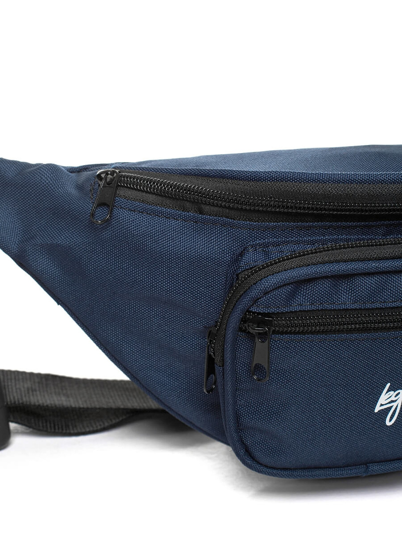 Saszetka nerka granatowa OZONEE L/8418