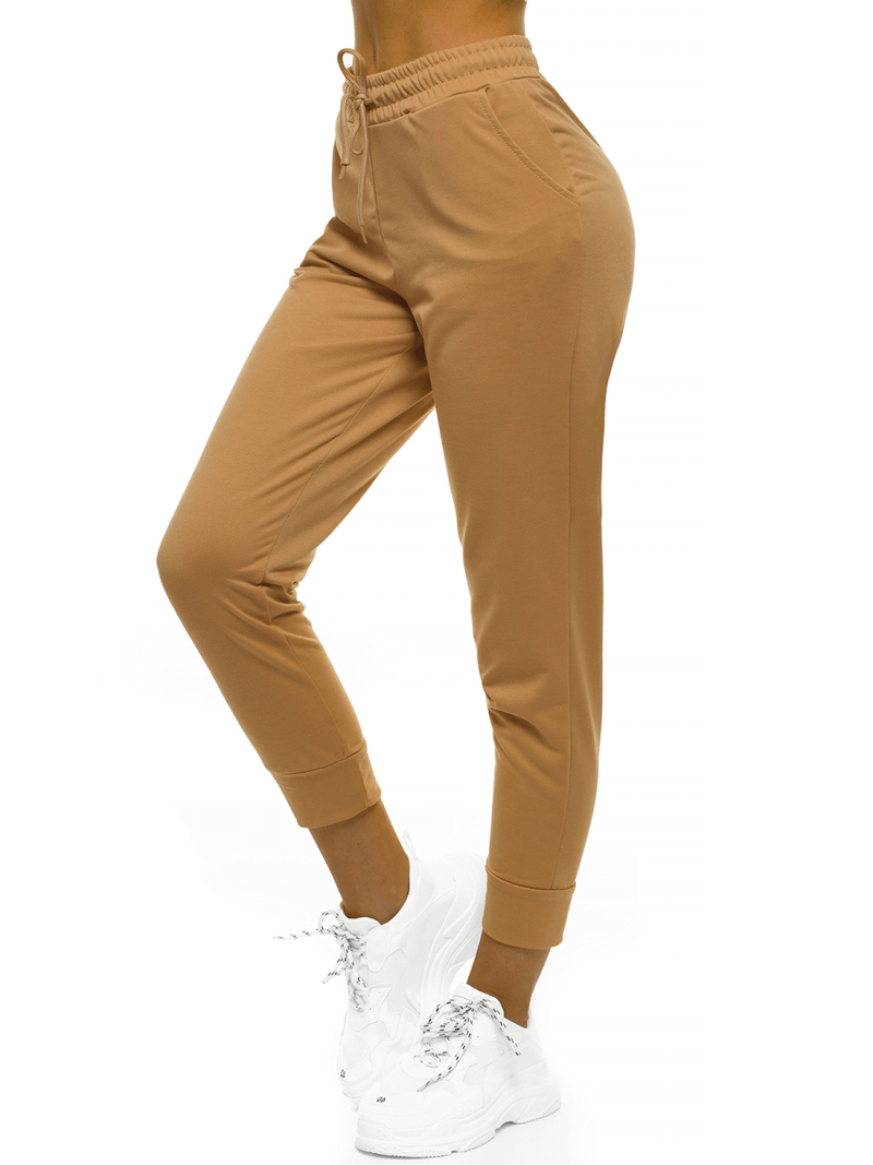 Спортивні штани жіночі Бежевi OZONEE O/MB2002/21