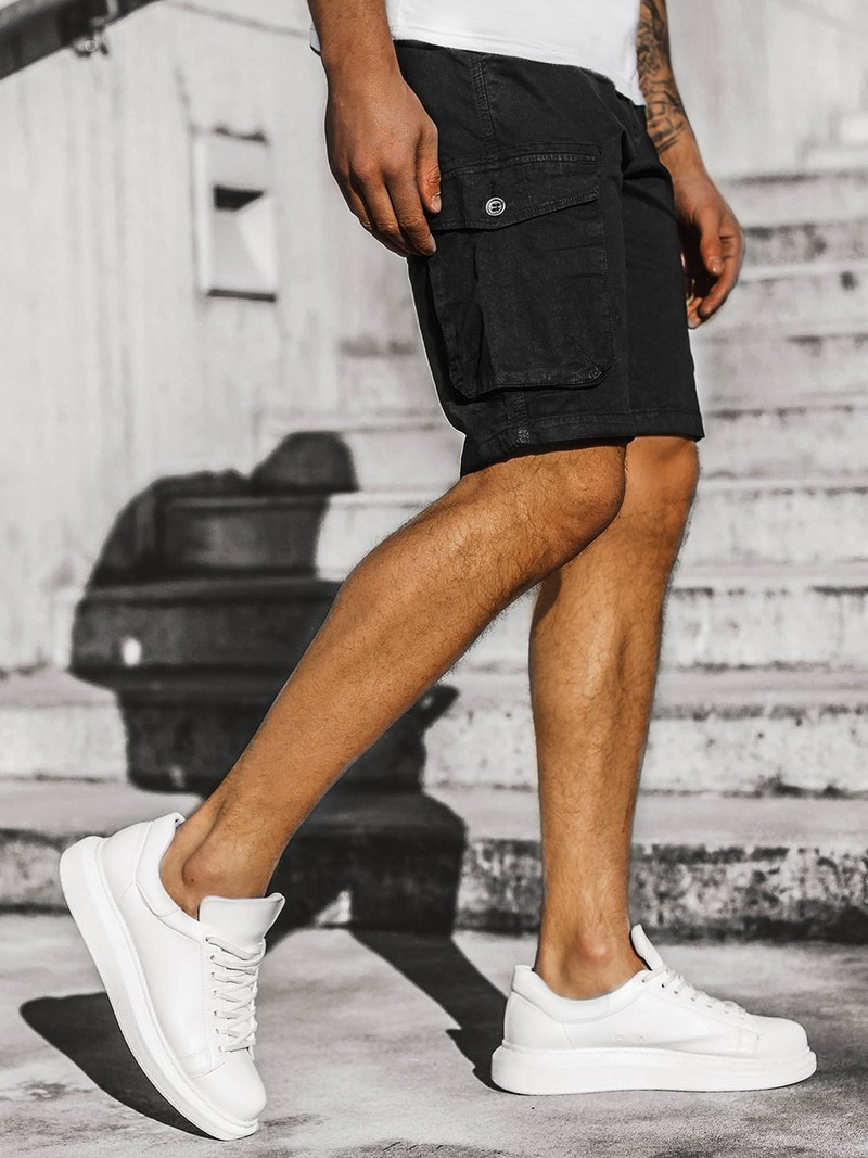 Spodenki męskie czarne OZONEE JS/HH5011