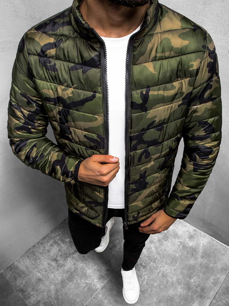 Куртка чоловіча Зелено-Камуфляжна OZONEE JS/SM80Z