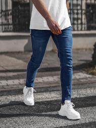 Штани чоловічі tемно-синi OZONEE E/5193/01