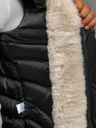 Куртка зимова чоловіча чорна OZONEE JS/5M3123/392