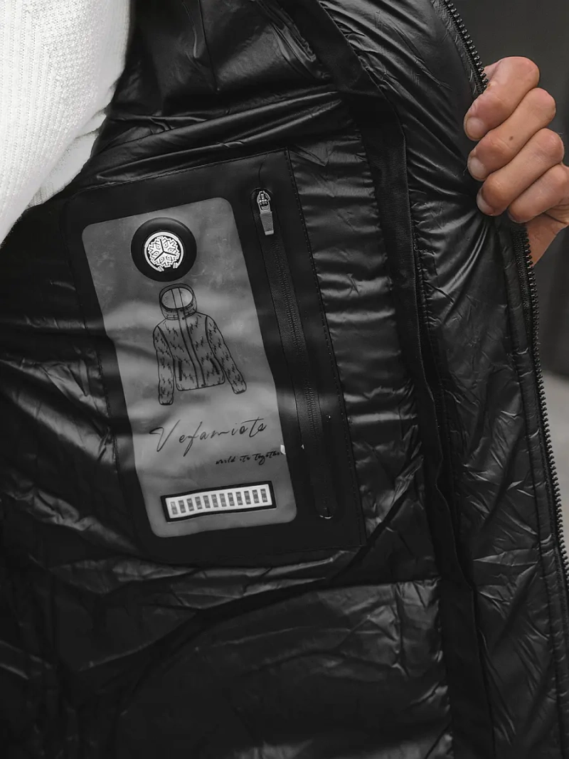 Куртка чоловіча Чорна OZONEE JS/M790/392