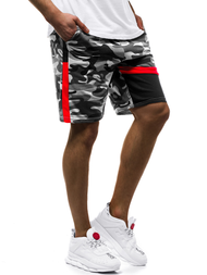 Spodenki męskie szare OZONEE JS/KK300160