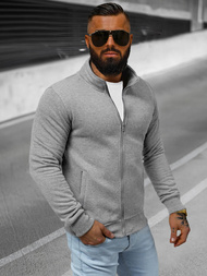 Bluza męska rozpinana szara OZONEE JS/2002Z