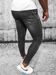 Чоловічі джинси чорнi OZONEE O/MB463