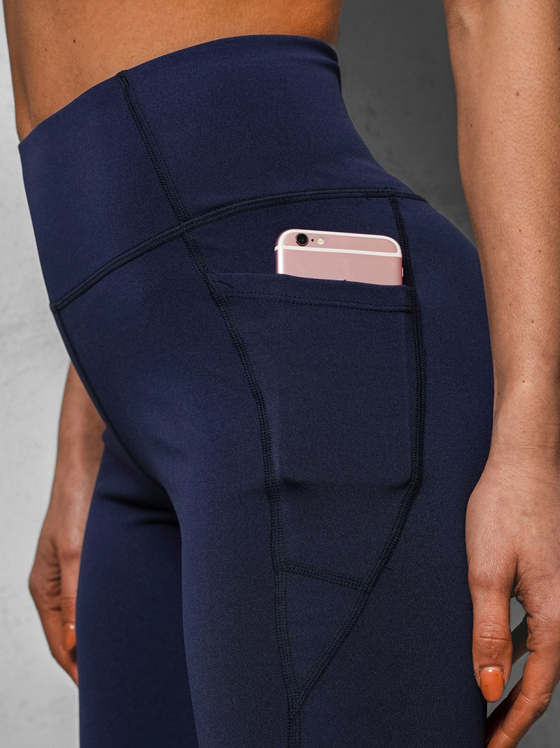 Legginsy damskie granatowe OZONEE O/XL004/4