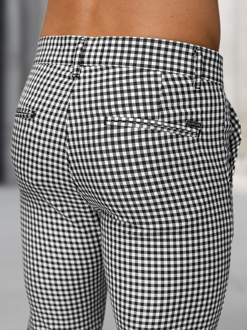 Штани Чоловічі Чорно-Бiлi OZONEE DJ/5531Z