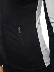 Жіноча Толстовка Чорно-Бiла OZONEE JS/HD149/1