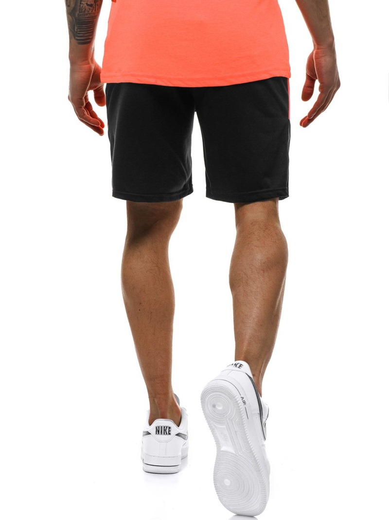 Spodenki męskie czarne OZONEE JS/KS2507