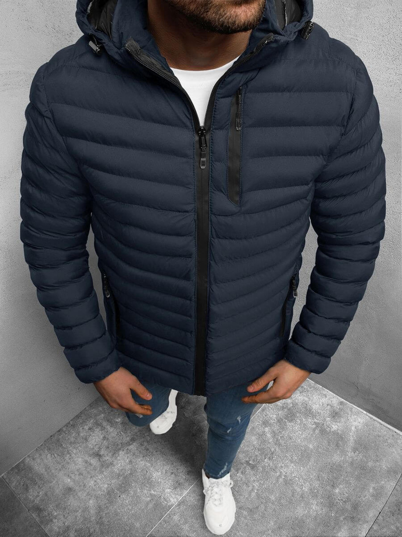 Куртка чоловіча Темно-Синя OZONEE JS/M13057/215Z