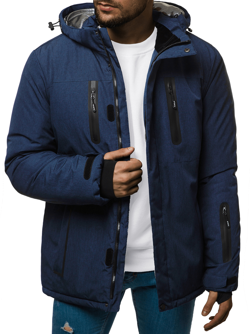 Kurtka zimowa męska granatowa OZONEE O/9804