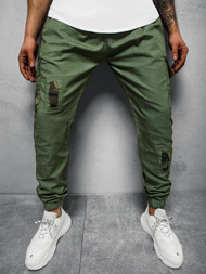  Штани чоловічі джоггери Зеленi OZONEE OT/1077