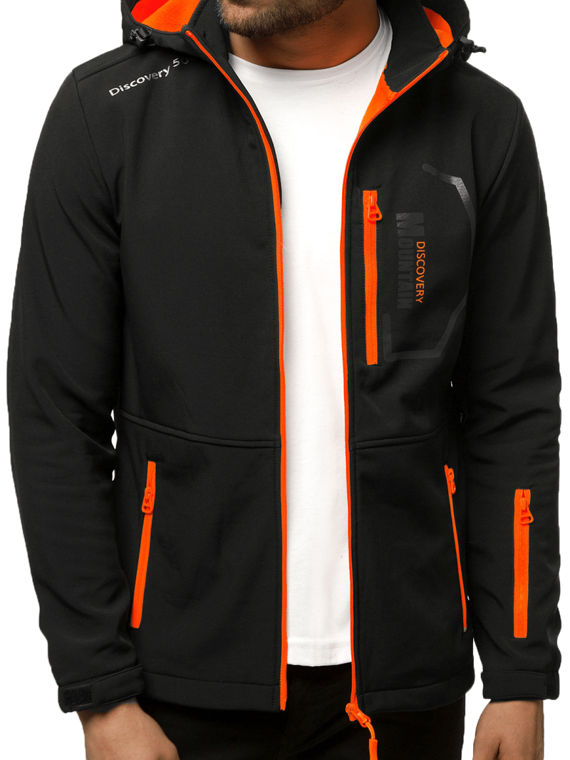 Куртка softshell чоловіча Чорна OZONEE JS/HH024/1BZ