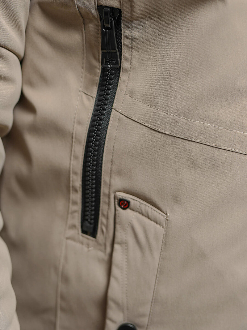 Куртка зимова чоловіча Бежева OZONEE JS/22M319/62