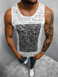 Майка чоловіча Бiла OZONEE O/1258Z