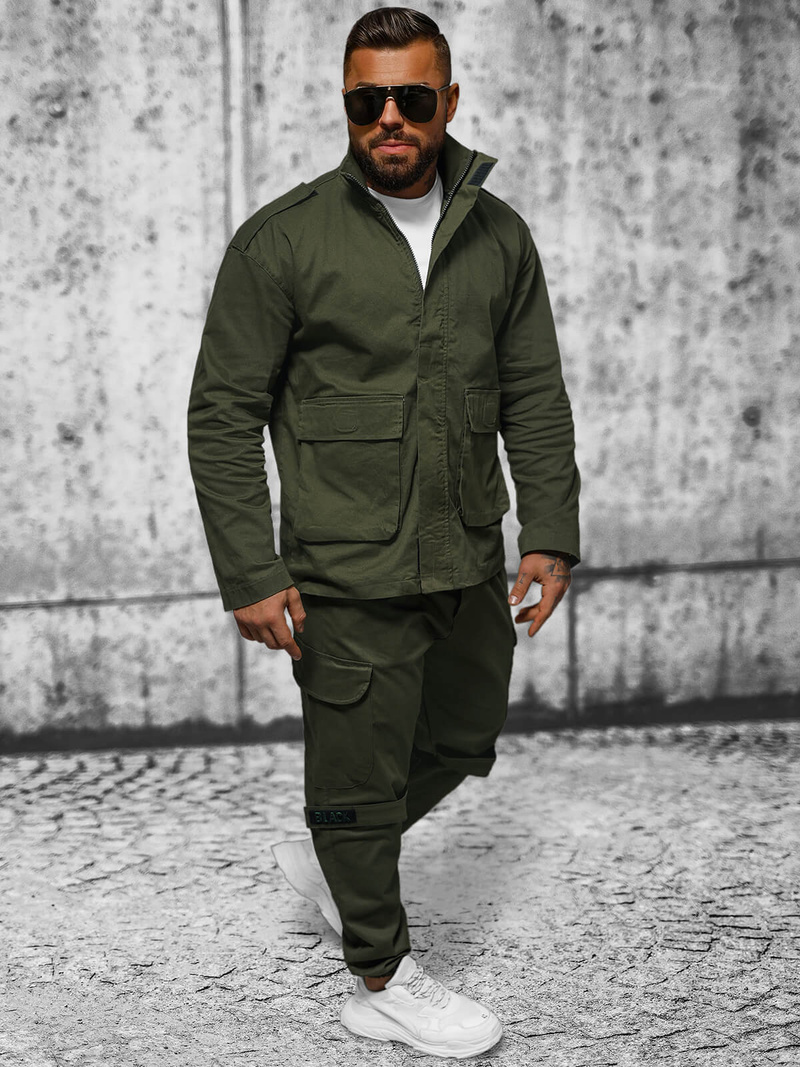 Kurtka męska khaki OZONEE O/G3035